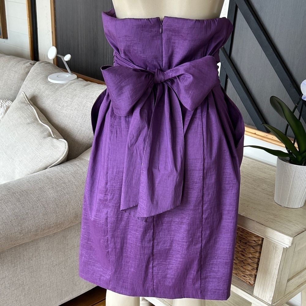 NW Nightway Purple Strapless Party Dress – XL – women’s dress prom, homecoming - Picture 8 of 13